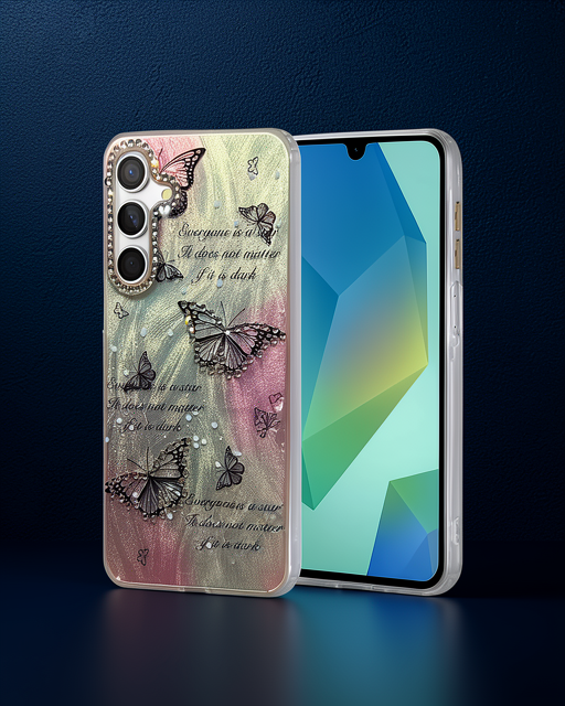 Samsung Galaxy S25 Plus Kılıf Blade Aynalı Desenli Kapak - Desen 6