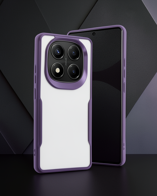 Xiaomi Redmi Note 14 Pro Plus Kılıf Boyi Silikon Kapak - Derin Mor