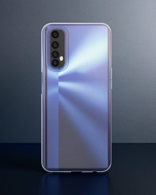 Realme 7 Kılıf Lüx Şeffaf Silikon