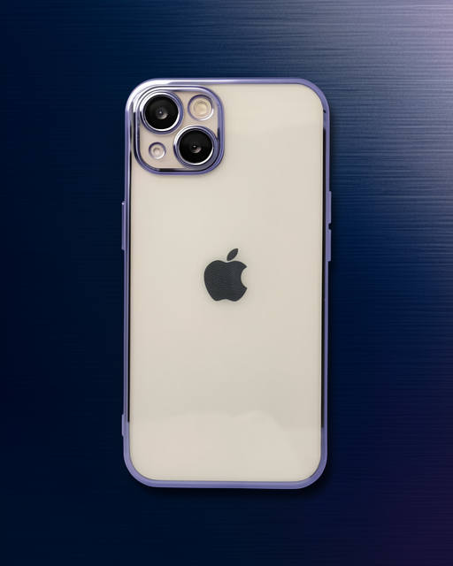 Apple İphone 13 Kılıf Razer Lensli Silikon - Mor