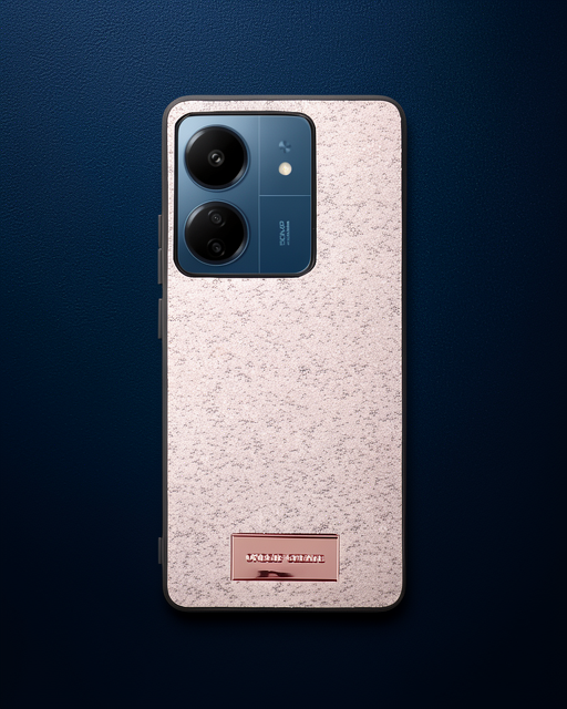 Onegif Xiaomi Redmi 13c Bright Simli Kapak - Pembe