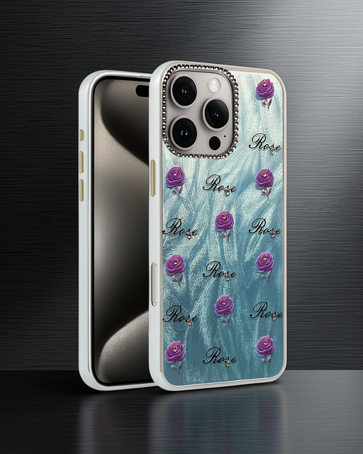 Apple İphone 16 Pro Max Kılıf Blade Aynalı Desenli Kapak - Desen 9