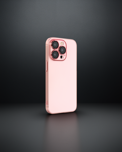 Apple İphone 13 Pro Max Kılıf Armada Lensli Kapak - Rose Gold