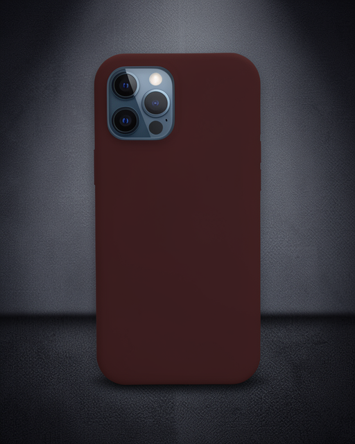 Apple İphone 12 Pro Kılıf Lansman Legant Silikon - Bordo
