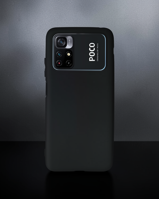 Xiaomi Poco M4 Pro 4g Kılıf First Silikon - Siyah