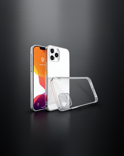 Apple İphone 15 Pro Max Kılıf Lüx Şeffaf Silikon