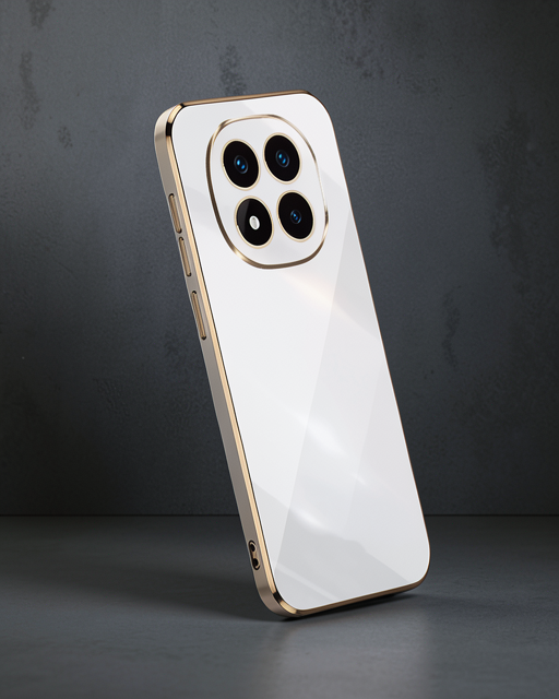 Xiaomi Redmi Note 14 Pro 5g Kılıf Volet Silikon - Beyaz