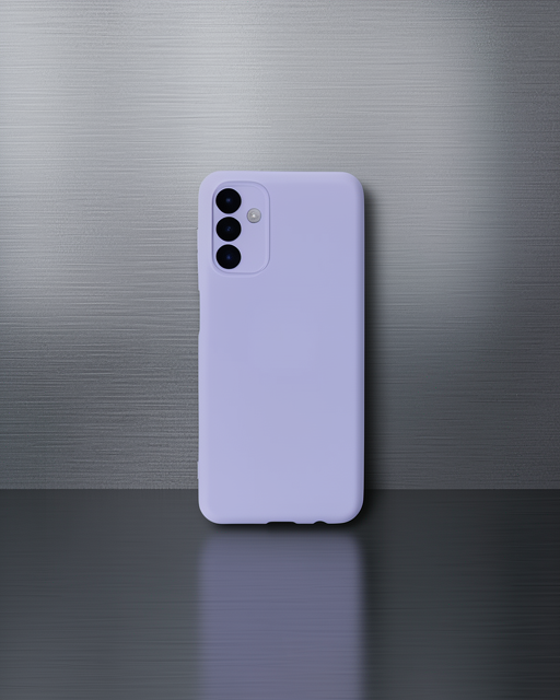 Samsung Galaxy A14 4g Kılıf Nano İçi Kadife Silikon - Lila