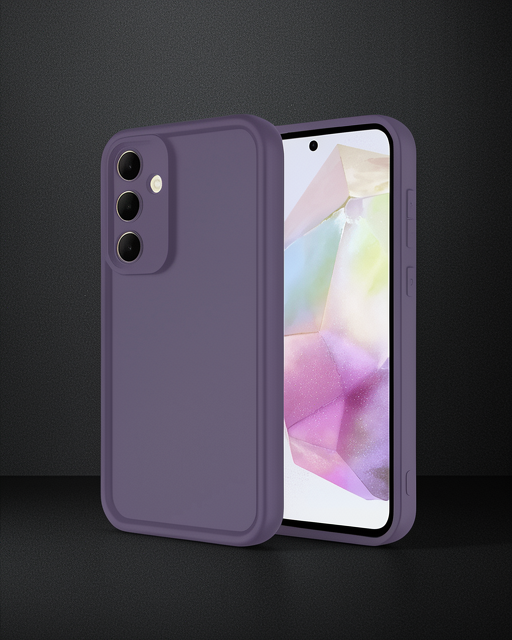 Samsung Galaxy A16 5g Kılıf Viera Silikon - Mürdüm