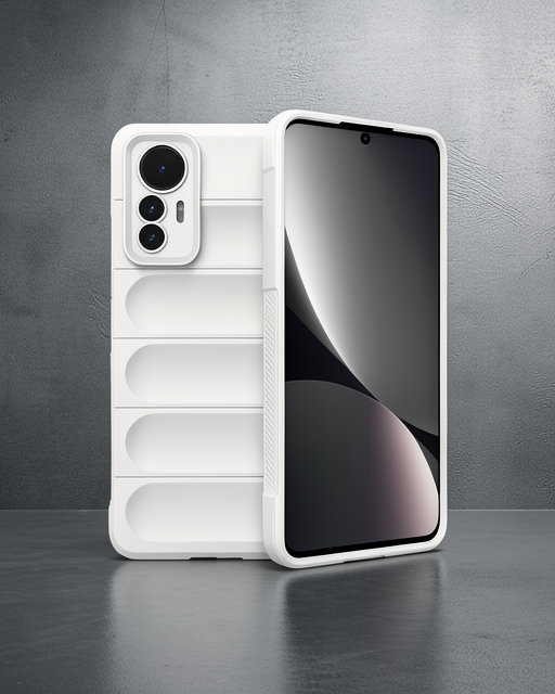 Xiaomi Mi 12 Lite Kılıf Optimum Silikon - Krem
