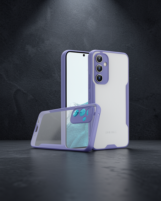 Samsung Galaxy A24 4g Kılıf Platin Silikon - Lila