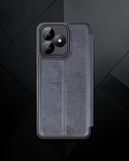 Realme Note 50 4g Kılıf Flip Cover - Siyah