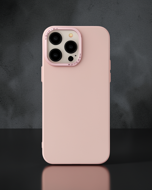 Apple İphone 14 Pro Kılıf Modos Metal Kapak - Pembe