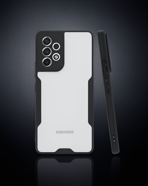 Samsung Galaxy A53 5g Kılıf Platin Silikon - Siyah
