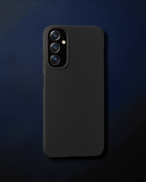 Samsung Galaxy A05s Kılıf First Silikon - Siyah