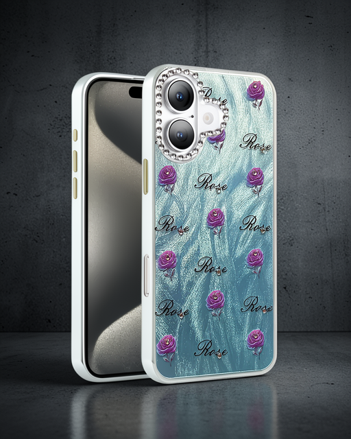 Apple İphone 16 Plus Kılıf Blade Aynalı Desenli Kapak - Desen 9