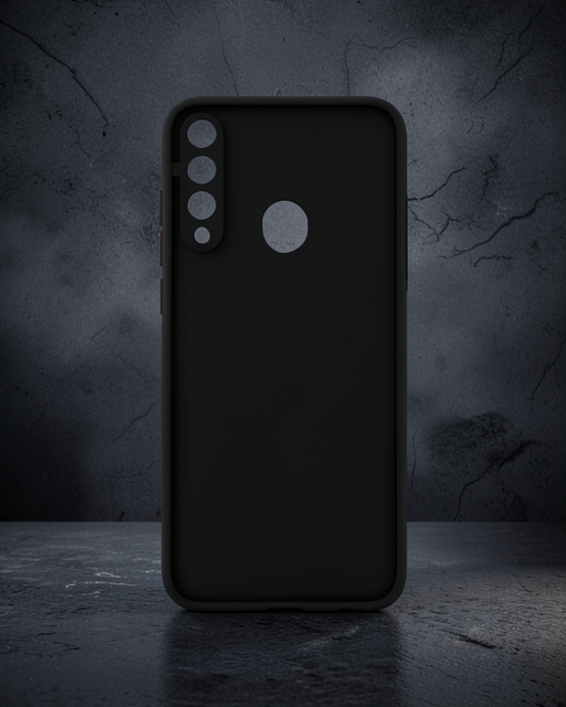 Huawei Y6p Kılıf Montreal Silikon Kapak - Siyah