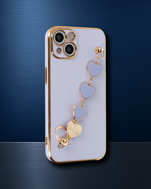 Apple İphone 14 Kılıf Esila Silikon - Lila