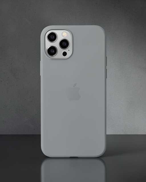 Apple İphone 12 Pro Max Kılıf Puma Silikon - Gri