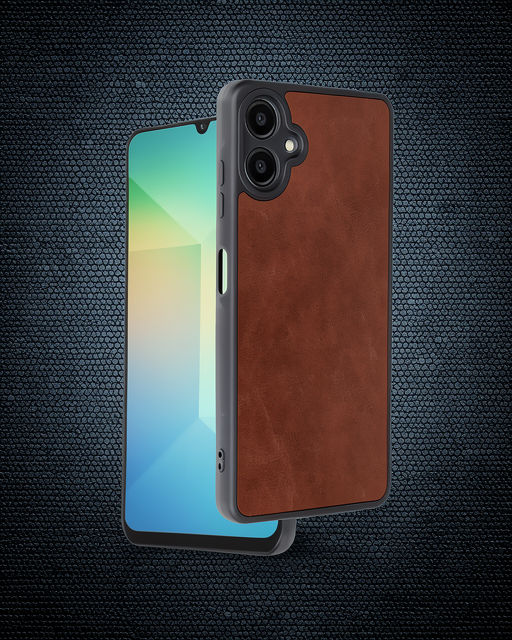 Samsung Galaxy A06 Kılıf Aras Deri Kapak - Bordo
