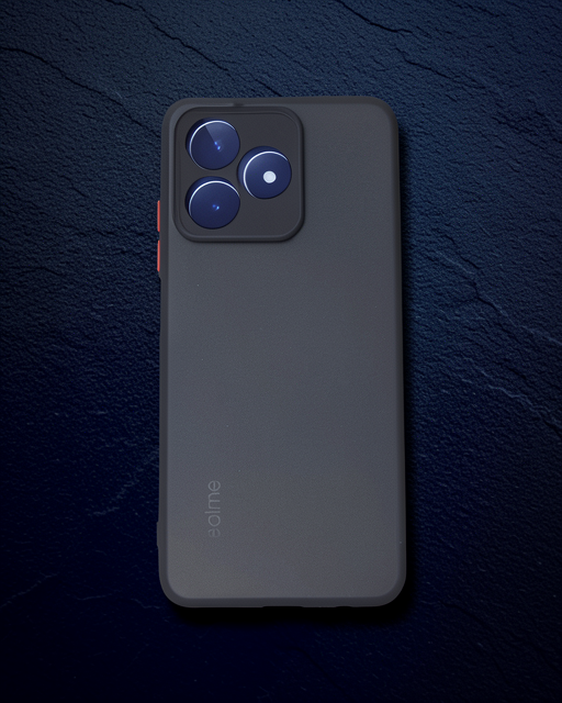 Realme C53 Kılıf Montreal Silikon Kapak - Siyah