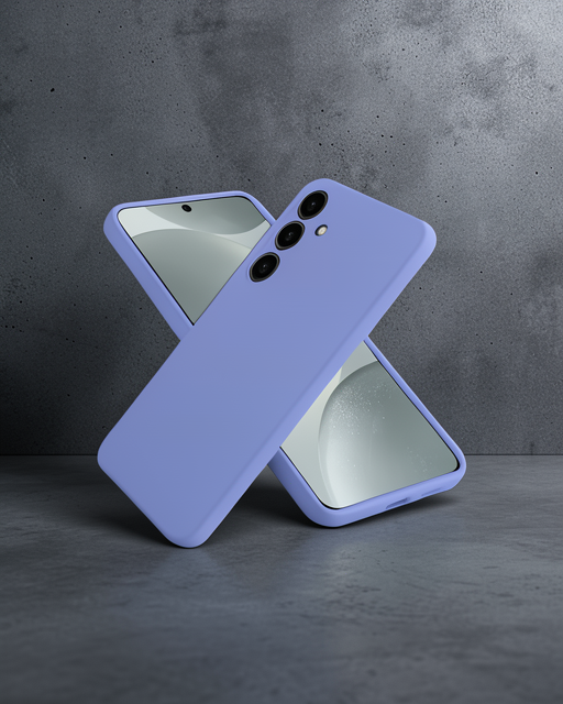 Samsung Galaxy A36 Kılıf First Silikon - Lila