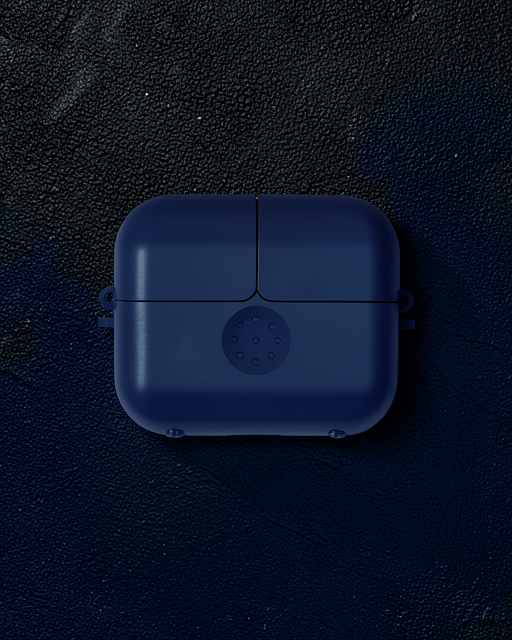 Apple Airpods 3 (3.nesil) Basmalı Kılıf - Lacivert
