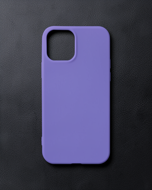 Apple İphone 12 Mini Kılıf First Silikon - Mor
