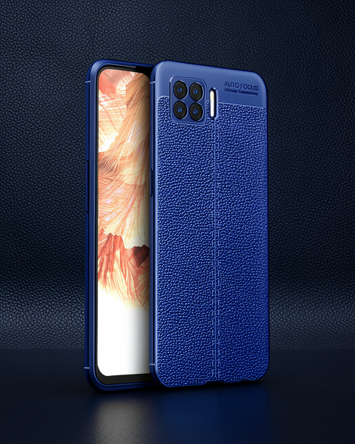 Oppo A73 Kılıf Auto Focus Kapak - Lacivert
