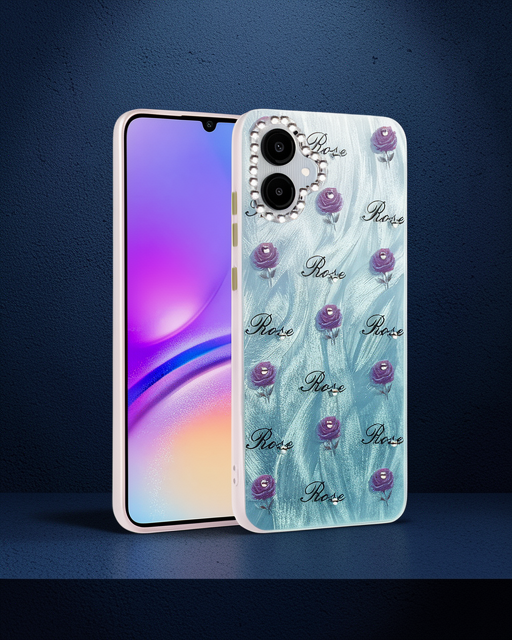 Samsung Galaxy A06 Kılıf Blade Aynalı Desenli Kapak - Desen 9