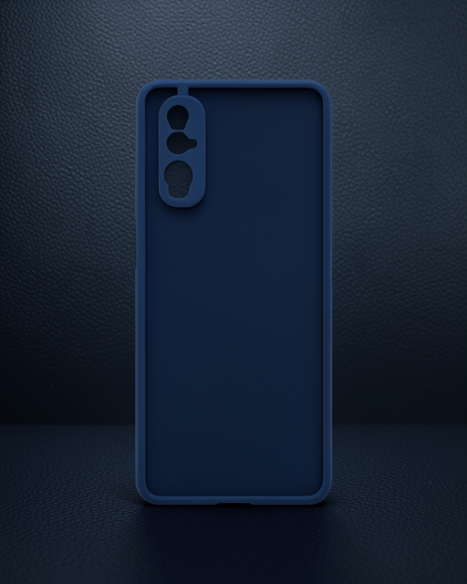 Oppo Find X2 Kılıf Montreal Silikon Kapak - Lacivert