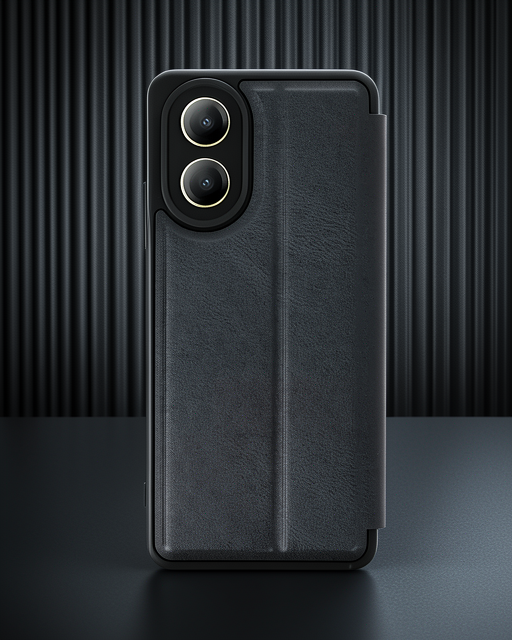 Oppo A38 Kılıf Flip Cover - Siyah