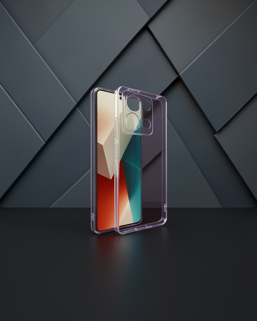 Xiaomi Redmi Note 13 4g Kılıf Lüx Şeffaf Silikon