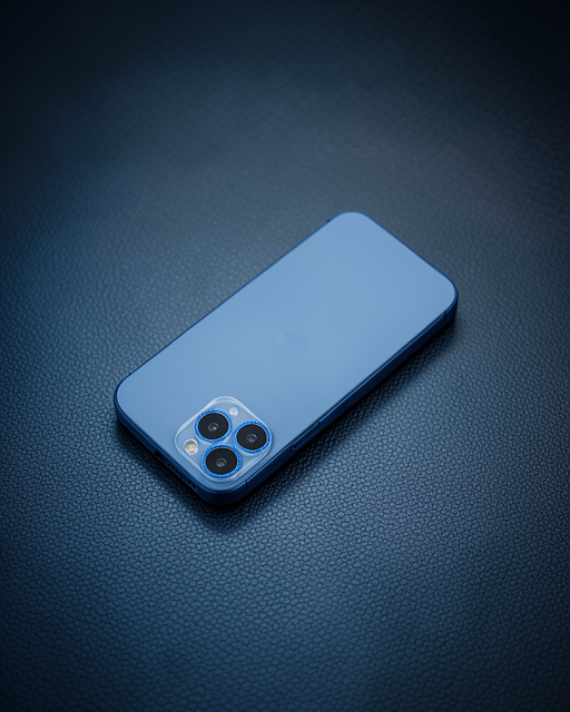 Apple İphone 11 Pro Max Shine Kamera Lens Koruma Cam - Mavi