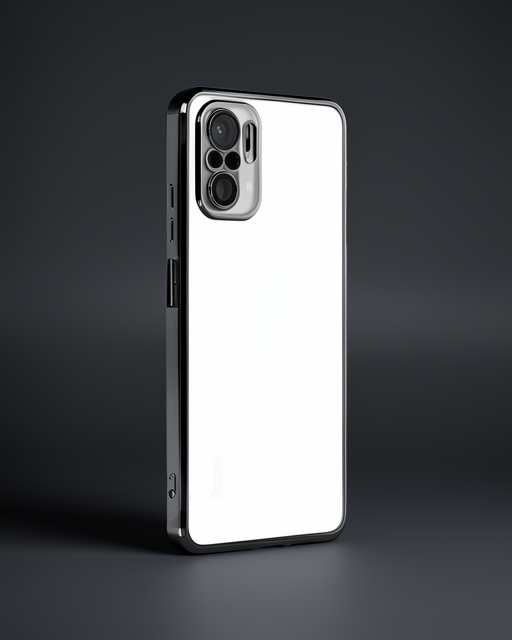 Xiaomi Redmi Note 10 Kılıf Razer Lensli Silikon - Siyah