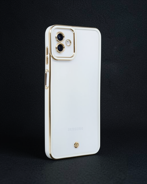 Samsung Galaxy A04 Kılıf Liva Lens Silikon - Beyaz