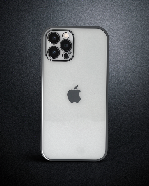 Apple İphone 12 Pro Max Kılıf Razer Lensli Silikon - Siyah