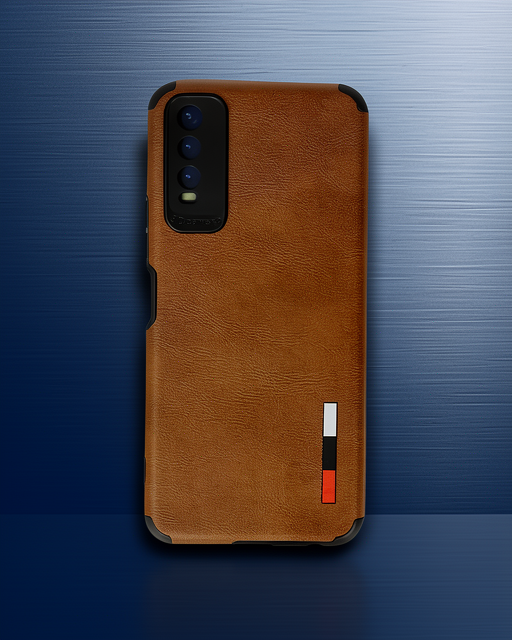 Vivo Y11s Kılıf Loop Deri Silikon - Kahverengi