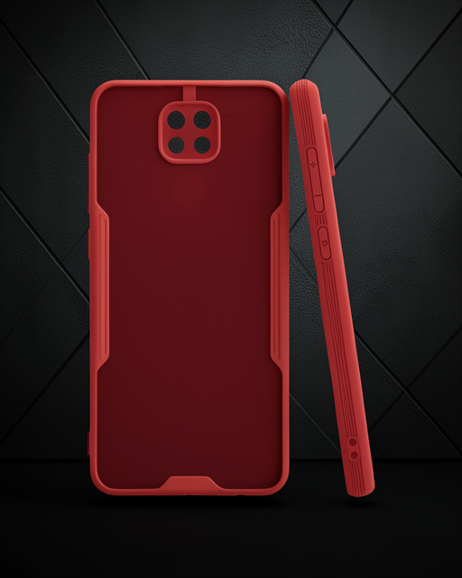 Xiaomi Redmi Note 9 Kılıf Platin Silikon - Lila