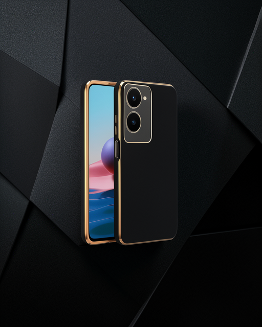 Vivo Y18 Kılıf Volet Silikon - Siyah