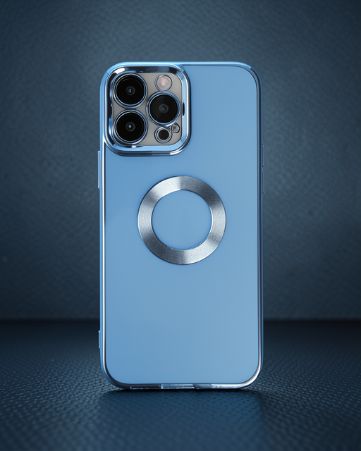 Apple İphone 14 Pro Kılıf Slot Silikon - Sierra Blue