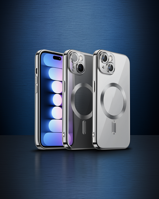 Apple İphone 14 Kılıf Kross Magneticsafe Kapak - Titan Gri