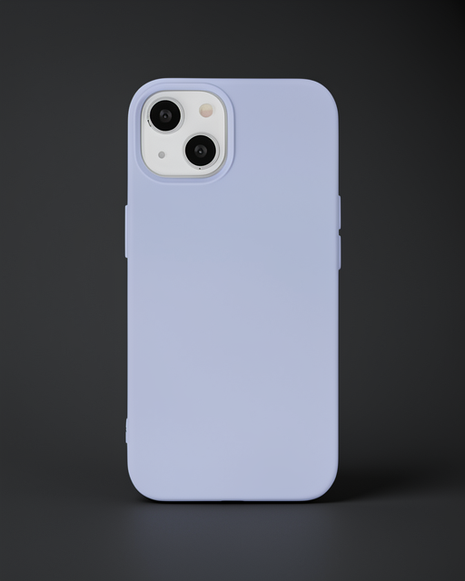 Apple İphone 14 Kılıf Nano İçi Kadife Silikon - Lila