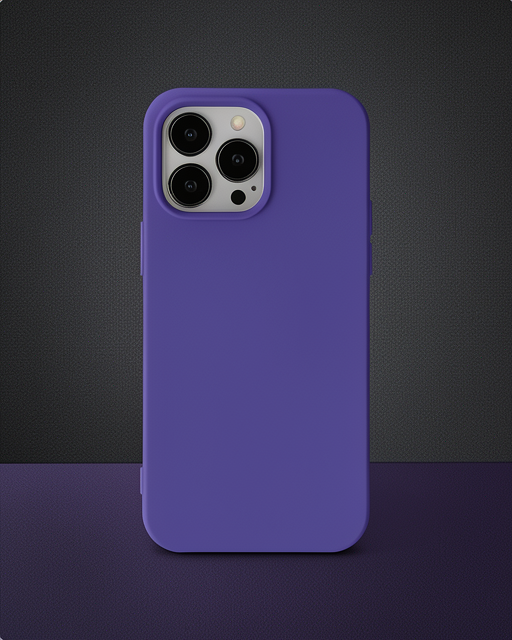 Apple İphone 14 Pro Kılıf Nano İçi Kadife Silikon - Mor