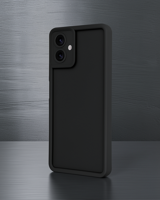 Samsung Galaxy A06 Kılıf Viera Silikon - Siyah