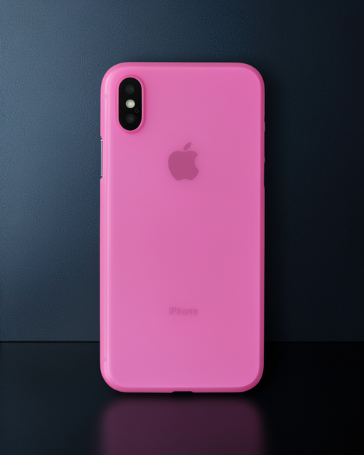 Apple İphone Xs Max Kılıf Pp Ultra İnce Kapak - Pembe
