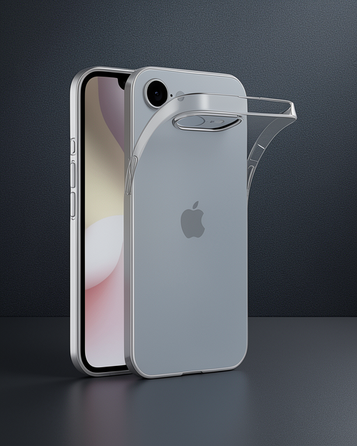 Apple İphone 16e Kılıf Lüx Şeffaf Silikon