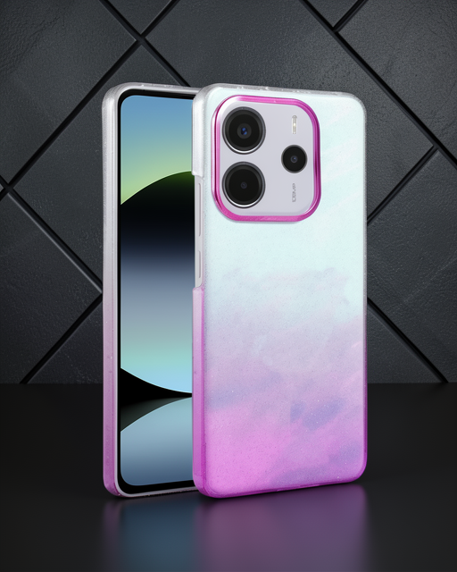 Xiaomi Redmi Note 14 4g Glossy Kapak - Mor