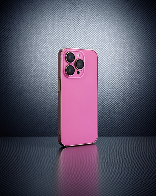 Apple İphone 14 Pro Kılıf Armada Lensli Kapak - Pembe