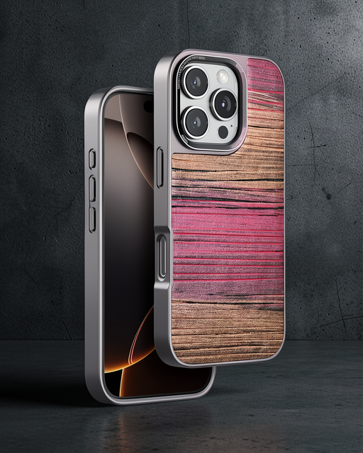 Venco Apple İphone 16 Pro Max Wave Kapak - Pembe